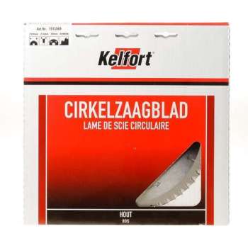 Kelfort Cirkelzaagblad hardmetaal 60 tanden WS-KW(NEG) diameter 260 x 2.5 x 30mm (Prijs per stuk)