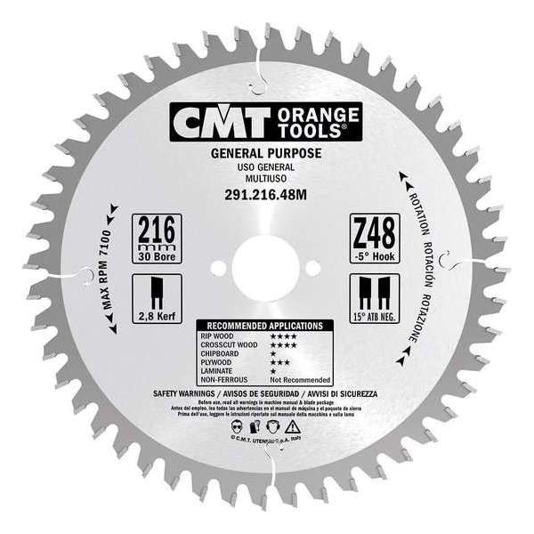 CMT 291.130.20H Cirkelzaagblad - 130 x 20 x 20T - Hout