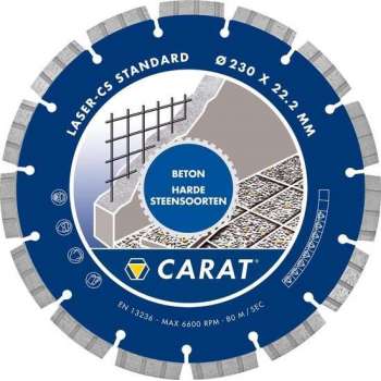 Diamantzaagblad standaard voor beton 125mm