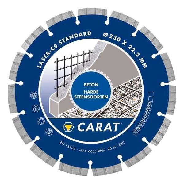 Diamantzaagblad standaard voor beton 125mm