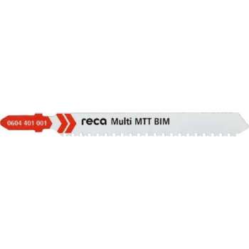 Reca Decoupeerzaagblad  Multi MTT BiM -  Universeel - 1,3mm - 100/75 mm hout, metaal, non ferro wanddikte tot 2,5 mm (10 stuks)