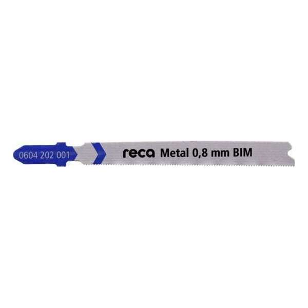 Reca Decoupeerzaagblad BiM - Metaal - 0,8mm - 92/68 mm Zeer dunne platen, geperforeerde platen (0,5 - 1,5 mm) (10 stuks)