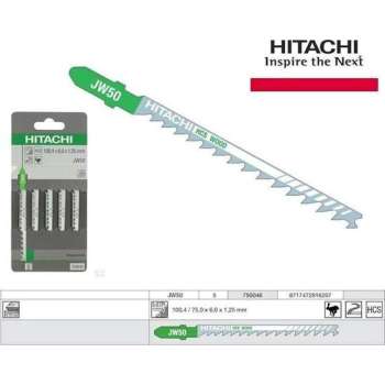 Hitachi Decoupeerzaagbladen JW50 blister van 5 bladen