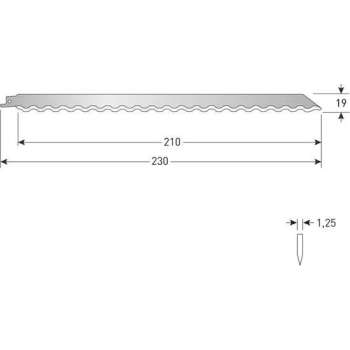 Reciprozagen RC870 230x19x1,25mm. (2 st.)