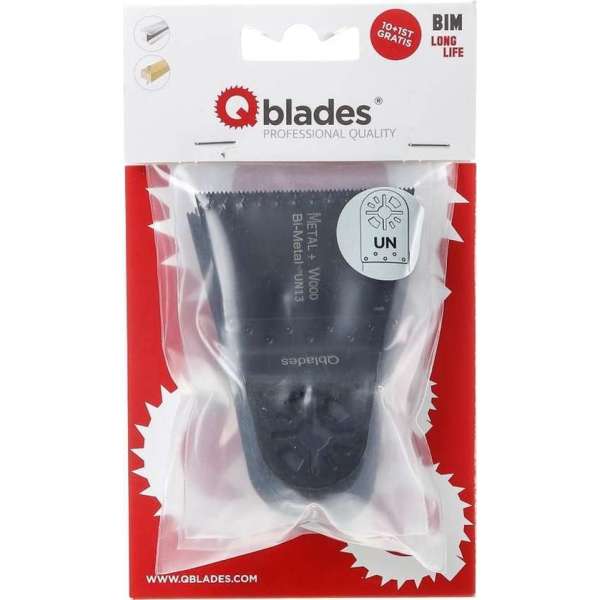 Q blades UN13 ZAAGBLAD BI-METAAL 68X42MM 10 + 1 gratis