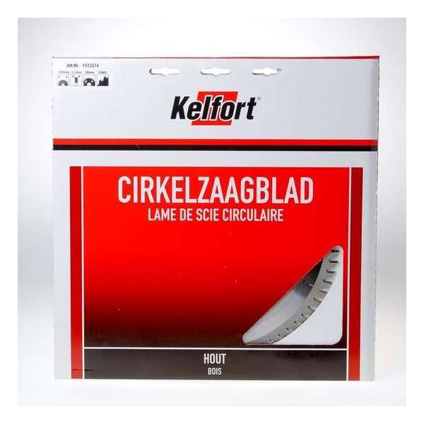 Kelfort Cirkelzaagblad hardmetaal 72 tanden WS-KW diameter 300 x 3.2 x 30mm (Prijs per stuk)