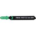 Reca Decoupeerzaagblad INOX HM - INOX - 0,8mm - 83/57 mm RVS platen 0,5 - 1,5 mm (10 stuks)