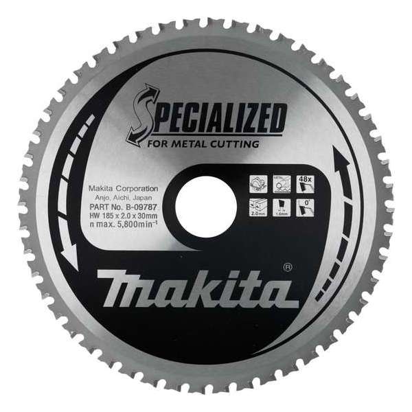 Makita B-09787 Zaagblad metaal 185 millimeter MAK-B-09787