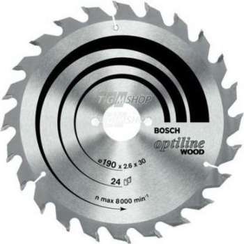 Accessories Bosch 2609251724 Carbide Circular Saw Blade 180 x 30/20 mm, 40