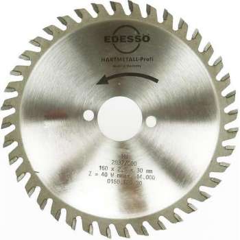 EDESSÖ carbide circular saw blade 160 x 2.6 x 30 mm Z 40 W, 160.160.30