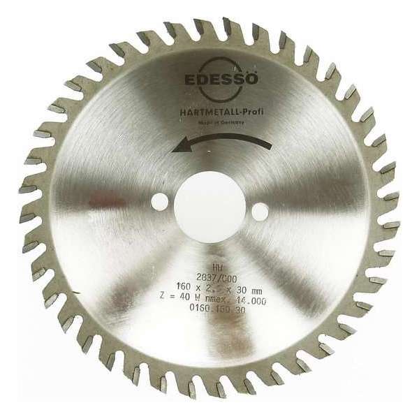 EDESSÖ carbide circular saw blade 160 x 2.6 x 30 mm Z 40 W, 160.160.30