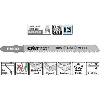 Decoupeerzaag HCS 75 x 100 mm. 10tpi (fine,wood)