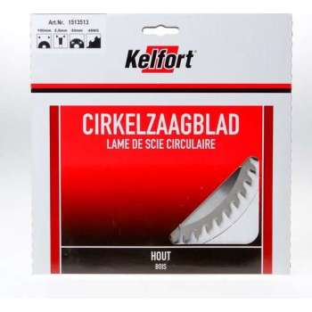 Kelfort Cirkelzaagblad hardmetaal 40 tanden WS-W diameter 190 x 2.8 x 30mm (Prijs per stuk)