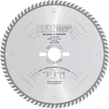 CMT 281.096.12M HW Cirkelzaagblad - 300 x 30 x 96T - Hout