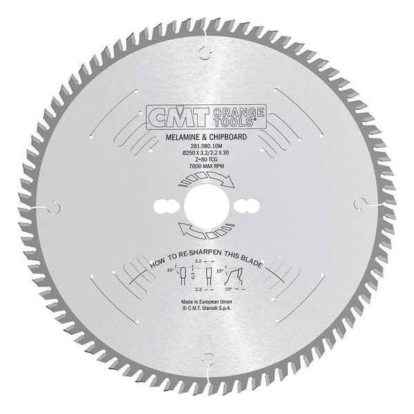 CMT 281.096.12M HW Cirkelzaagblad - 300 x 30 x 96T - Hout