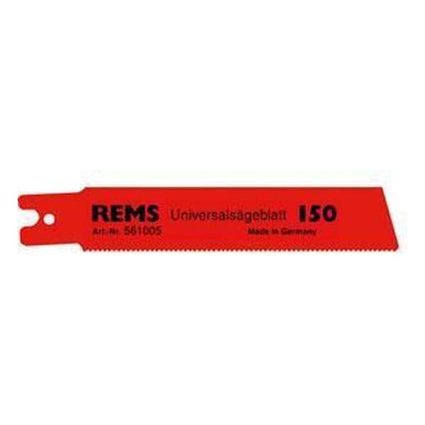 Rems 561005 HSS-Bi Reciprozaagblad - 150 x 1,8/2,5mm - Gietijzer/RVS/Hout met spijkers (5st)