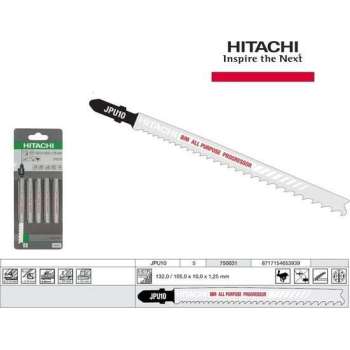 Hitachi Decoupeerzaagbladen JPU10 blister van 5 bladen