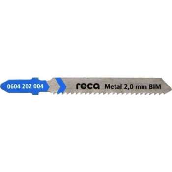 Reca Decoupeerzaagblad BiM - Metaal - 2,0mm - 75/50 mm Geschikt voor staalplaten en RVS (2,5 - 6,0 mm) (10 stuks)