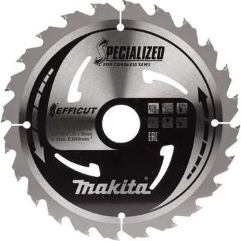 Makita B-64185 Zaagb Efficut 190x30x1,45 24T 23g