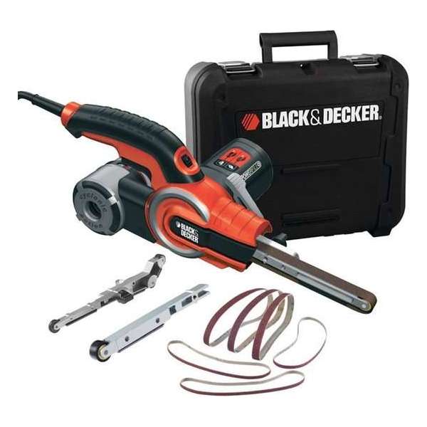 BLACK+DECKER KA902EK-QS Powerfile Bandschuurmachine - 400W - met 12 accessoires