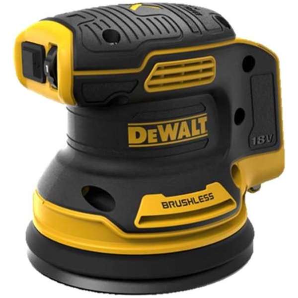 DeWalt DCW210NT 18V Li-Ion accu excentrische schuurmachine body in TSTAK - 125mm - koolborsteloos