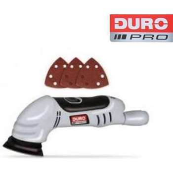 Duro Pro Deltaschuurmachine Met 3 Schuurpapier 280 watt