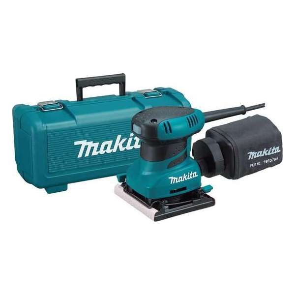 Makita BO4556K Vlakschuurmachine in koffer - 200W - 112 x 102mm