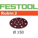 Festool 150mm schuurschijven [50x] -ru2 k.80 499119