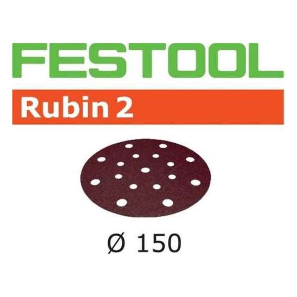 Festool 150mm schuurschijven [50x] -ru2 k.80 499119