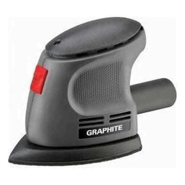 Graphite Mouse Schuurmachine 105w, Hook En Loop Systeem