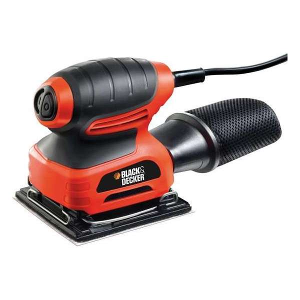 BLACK+DECKER KA400 Vlakschuurmachine - 220 W - 113 x 109 mm schuurplateau