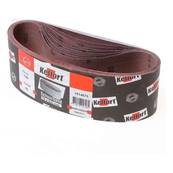 Schuurband Korrel 120 - 75x533mm - 10 st