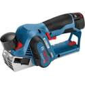 Bosch Professional - Accu schaafmachine GHO 12V-20 2x 3,0 Ah + lader GAL 1230 CV