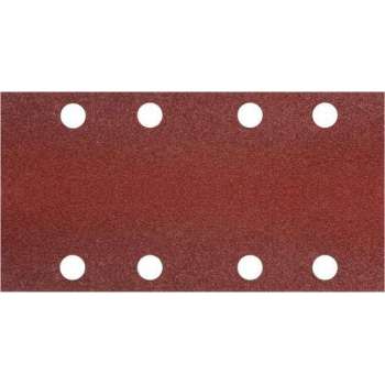 Schuurstrook - Korrel 120 - Met klittenbandbevestiging - 93x185mm - 10 Stuks