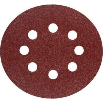 Schuurschijf  Korrel 40 - Met klittenband bevestiging - 125mm - 6 stuks