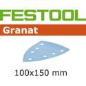 Festool 497135 STF Delta/7 P40 GR/50 Schuurbladen - P40 x 100 x 150mm - VOS-lak (50st)