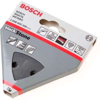 Bosch - 5-delige schuurbladenset 93 mm, 1200