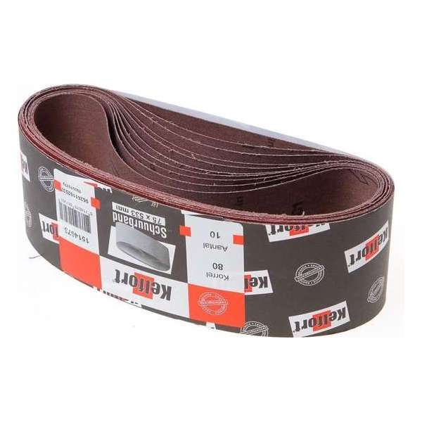 Schuurband Korrel 80 - 75x533mm - 10 st