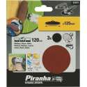 Piranha Schuurschijf  125 mm zelfhechtend 120K 3stuks X32077