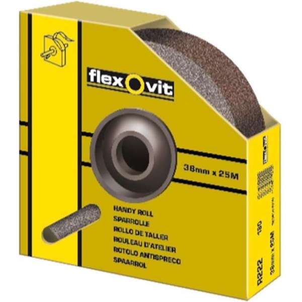 Flexovit 63642591778 Schuurrol Alox - Flex 50mm x 50m Kf271 P320