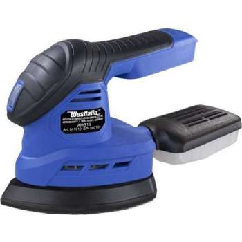 Westfalia Batterij Multi-Sander AMS18 18 Volt Li-Ion - zonder batterij en lader -