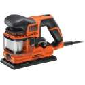 BLACK+DECKER KA330E-QS Vlakschuurmachine - duosand - 270 W - 115 x 230 mm schuurplateau