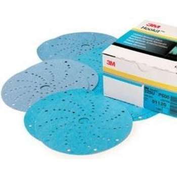 3M Hookit Blue 325U Schuurschijven 150mm Multihole P600 - 100 stuks