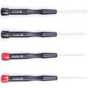 4 Pieces Screwdriver set for iPhone and Samsung repairs 1x tri-wing 1x Phillips 1x Flat/cros 1X Pentalobe