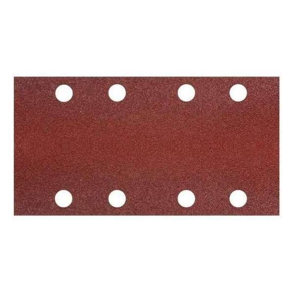 Schuurstrook - Korrel 80 - Met klittenbandbevestiging - 93x185mm - 10 Stuks