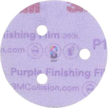 3M 51265 260L+ Purple Micro Schuurschijven 75mm P1000 - 50 stuks