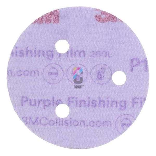 3M 51265 260L+ Purple Micro Schuurschijven 75mm P1000 - 50 stuks