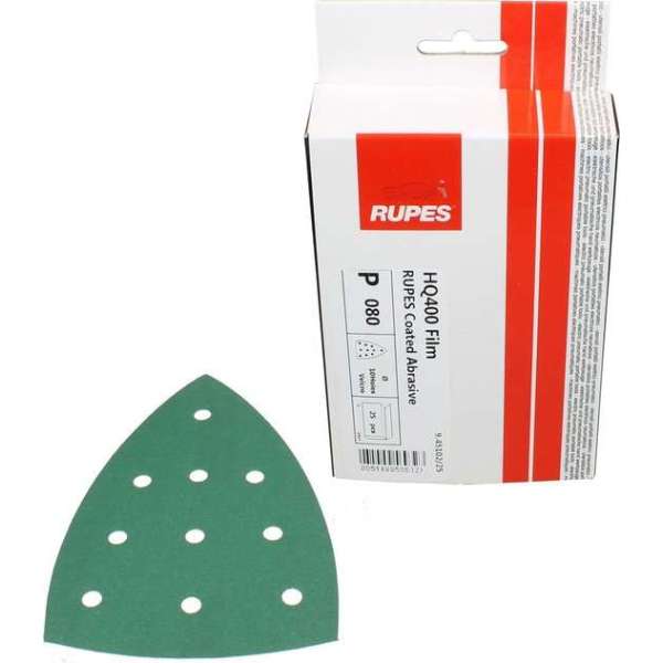 RUPES HQ400 Delta Sheet P 180 / 25 Stuks