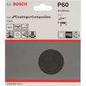 Bosch - 10-delige schuurbladset 125 mm, 60