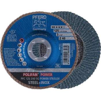 Polifan-Tandveerring Pfc 125 Z 40 Sg Power Steelox Pferd 67784125 Diameter 125 mm